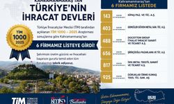 Kahramanmaraş'tan İhracatta Büyük Başarı! 6 Firma TİM 1000 Listesine Girdi