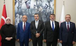 AK Parti Kahramanmaraş Milletvekillerinden Milli Eğitim Bakanı Yusuf Tekin’e Ziyaret