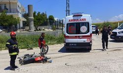 Osmaniye'de otomobille çarpışan motosikletin sürücüsü hayatını kaybetti