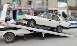 Mersin'de 1 haftada 1718 araç trafikten men edildi