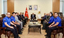 Vali Ünlüer’den Ceza İnfaz Personeline Ziyaret