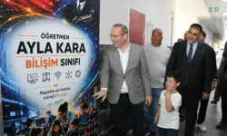 Ayla Öğretmenin Adı Türkoğlu'nda Kurulan Bilişim Sınıfında Yaşatılacak
