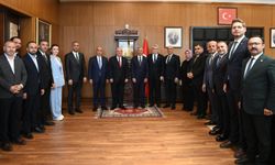 Başkan Görgel, Milli Savunma Bakanı Yaşar Güler’i Makamında Ağırladı