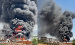 Kahramanmaraş'ta Fabrika Alevlere Teslim Oldu!
