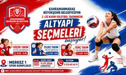 Kahramanmaraş Büyükşehir Belediyespor Kadın Voleybol Takımına Başvurular Başladı