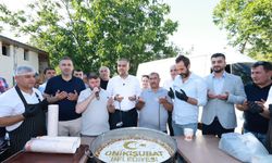Onikişubat Belediyesi'nin Geleneksel Aşure İkramı Dönüklü'de Gerçekleştirildi