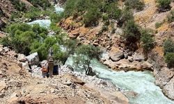 Şırnak'ta balık tutarken Habur Çayı'na düşen gencin cansız bedenine ulaşıldı