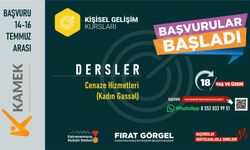 Kahramanmaraş’ta Kadınlara Özel Gassallık Kursu Başladı! Başvurular Açıldı