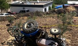 Kilis'te devrilen traktörün sürücüsü öldü
