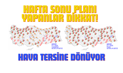 Meteoroloji Uyardı: Hafta Sonu Türkiye Genelinde Yağış Bekleniyor!