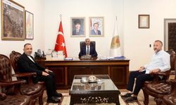 Ahmet Gülpak ile Murat Demirkol'dan, Vali Ünlüer’e ziyaret