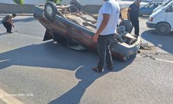 Kahramanmaraş’ta Otomobil Takla Attı: 2 Yaralı