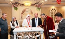 Kahramanmaraş'ta Görme Engelli Çift Bir Ömür Mutluluğa "Evet" Dedi!