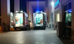 Parkta oturan kadının başına yorgun mermi isabet etti