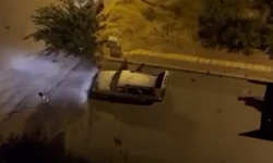 Gece Vakti Yüksek Sesle Müzik Açan Otomobil Mahalleliyi Ayağa Kaldırdı