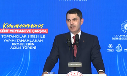 Bakan Murat Kurum Kahramanmaraş'ta Açılışları Gerçekleştirdi: Kent Meydanı ve Toptancılar Sitesi Hizmete Girdi