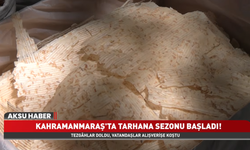 Coğrafi İşaretli Maraş Tarhanasına Yoğun İlgi