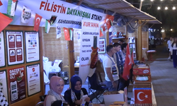 KAFUM’da Filistin’e Destek Mesajı: Fuarda Açılan Farkındalık Standı Ziyaretçileri Ağırlıyor