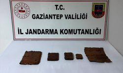 Gaziantep'te tarihi eser kaçakçılığı operasyonunda 4 şüpheli yakalandı