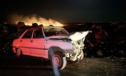 Şanlıurfa'da iki otomobilin çarpıştığı kazada 3 kişi yaralandı