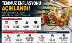 Temmuz Enflasyonu Açıklandı! Yıllık TÜFE Yüzde 31,75'e Geriledi