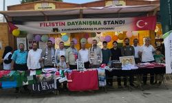 Ağustos Fuarı’nda Anlamlı Buluşma: Filistin Dayanışma Standı Yoğun İlgi Görüyor