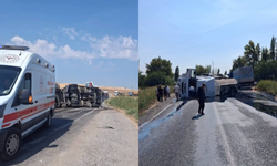 Türkoğlu-Narlı Karayolu Üzerinde Trafik Kazası!