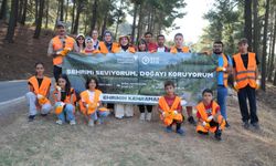 Kazma Bağları’nda Doğayı Kirletenlere Çocuklardan Örnek Ders