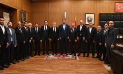 Başkan Görgel, Vakıflar Genel Müdürü Sinan Aksu'yu Makamında Ağırladı