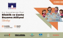 Kız Çocuklarına Özel “Bileklik ve Çanta Boyama Atölyesi” Düzenleniyor