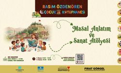 Rasim Özdenören Çocuk Kütüphanesi Atölyeleri Başladı! Her Cumartesi Dev Etkinlik