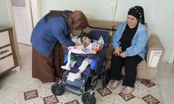 Kahramanmaraş'ta Serebral Palsi Hastası Çocuklara Puset Desteği!
