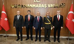 Kahramanmaraş Valiliği’nde Bayramlaşma Töreni! Protokol Bayram Coşkusunda Buluştu