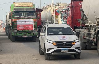 Türkiye'nin yardımları Gazze’ye doğru yola çıktı