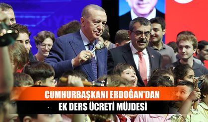 Cumhurbaşkanı Erdoğan'dan Ek Ders Ücreti Müjdesi