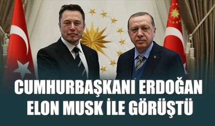 Cumhurbaşkanı Erdoğan Elon Musk İle Görüştü