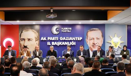 AK Parti Genel Merkez Teşkilat Başkan Yardımcısı Aksu, partisinin Gaziantep İl Başkanlığını ziyaret etti