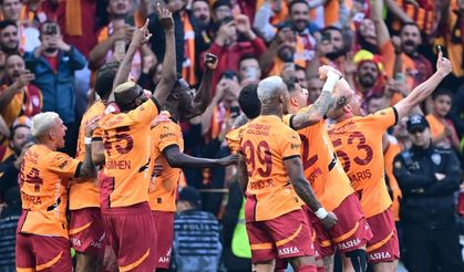 Süper Lig'de şampiyon Galatasaray