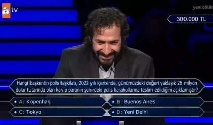 “Kim Milyoner Olmak İster”de 26 Milyon Dolarlık Soru! İşte Cevabı ve Yarışma Detayları