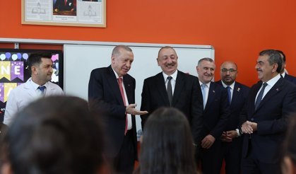 Cumhurbaşkanı Erdoğan ve Azerbaycan Cumhurbaşkanı Aliyev, Kahramanmaraş'ta