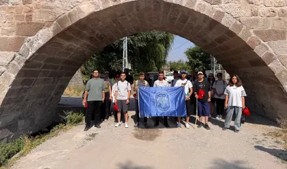 Kayseri Melikgazi'de Koramaz Vadisi'nde doğa yürüyüşü
