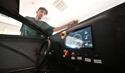 Yapay zeka destekli elektrikli araç "Hilal" ile TEKNOFEST'te derece peşindeler