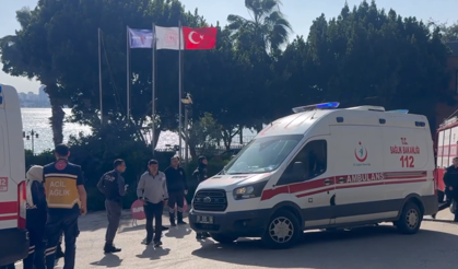 Adana'da gölde boğulma tehlikesi geçiren kişi hastaneye kaldırıldı