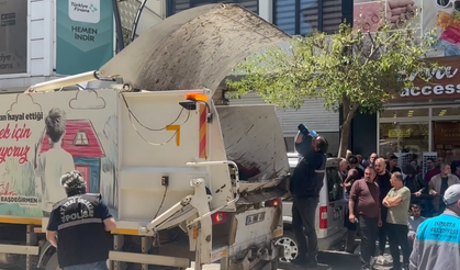 Facia Gibi Ölüm! Çöp Toplama Kamyonuna Sıkışan işçi Hayatını Kaybetti