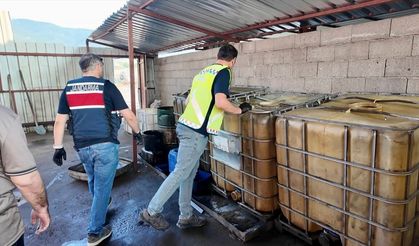 Osmaniye'de 4 bin 248 litre kaçak akaryakıt ele geçirildi