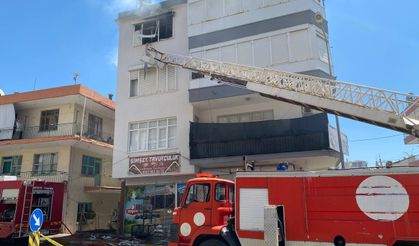 Antalya'da evde çıkan yangın söndürüldü