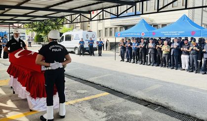 Mersin'de kalp krizi sonucu vefat eden bekçi için tören düzenlendi
