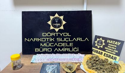 Dörtyol ilçesinde uyuşturucu operasyonunda 2 şüpheli yakalandı