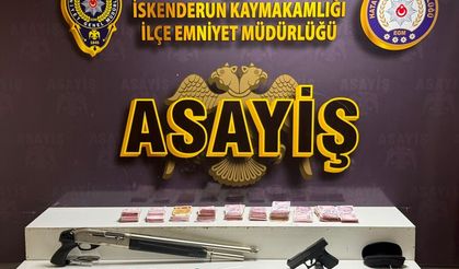 Hatay'da otomobil ve iş yerine silahla ateş açan kişi tutuklandı