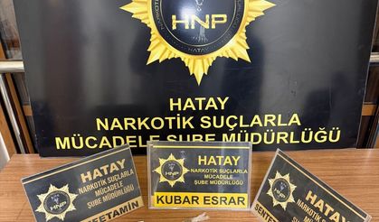 Kırıkhan ilçesinde uyuşturucu operasyonunda yakalanan 2 zanlı tutuklandı